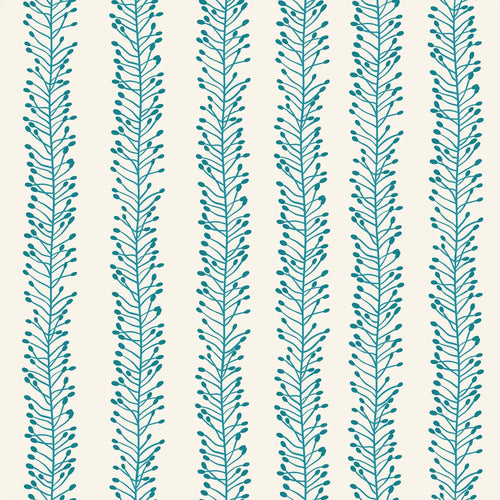 Blue Floral Basic Peel and Stick Removable Wallpaper 0775