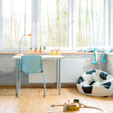 Blue and White Clouds Children Peel and Stick Removable Wallpaper 4973