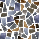 Blue and Yellow Faux Stone Texture Peel and Stick Removable Wallpaper 9941