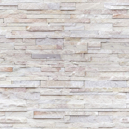 Beige Faux Stone Peel and Stick Removable Wallpaper 7227