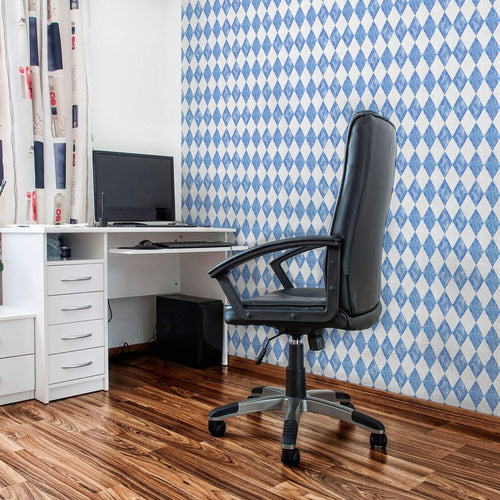 Blue and White Textured Peel and Stick Removable Wallpaper 1164