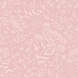 Pink Floral Baby Peel and Stick Removable Wallpaper 2964