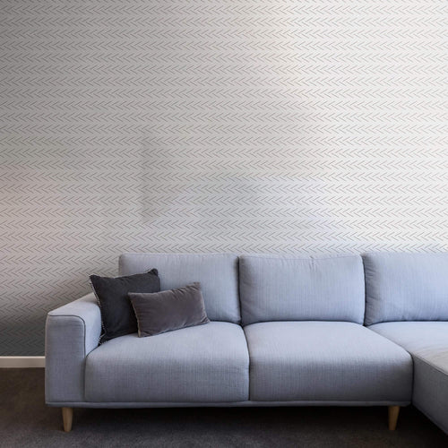 Gray Textured Basic Peel and Stick Removable Wallpaper 0519