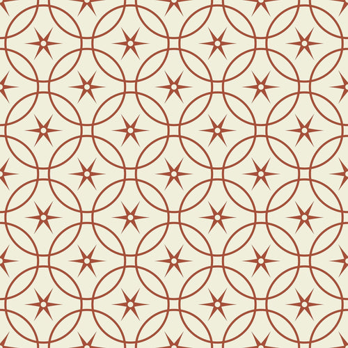 Brown and Beige Geometric Basic Peel and Stick Removable Wallpaper 2434