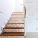 Brown and Beige Geometric Basic Peel and Stick Removable Wallpaper 2434