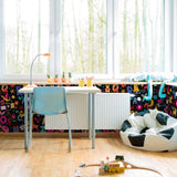 Neon Fantasy Children Peel and Stick Removable Wallpaper 1627