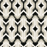 Black and White Contemporary Geometric Peel and Stick Removable Wallpaper 2338