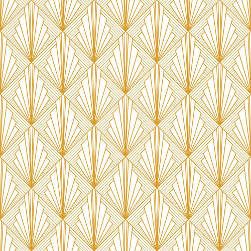 Yellow Sunburst Peel and Stick Removable Wallpaper 6094