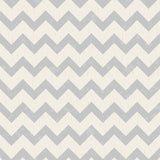 Grey Chevron Geometric Peel and Stick Removable Wallpaper 7739
