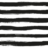 Black and White Horizontal Peel and Stick Removable Wallpaper 0812