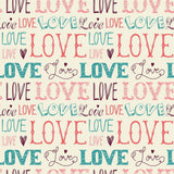 Purple and Blue Handwriting Teens Peel and Stick Removable Wallpaper 4025