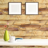 Tan and Brown Granite Texture Peel and Stick Removable Wallpaper 2397