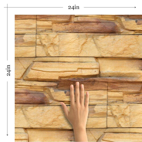 Tan and Brown Granite Texture Peel and Stick Removable Wallpaper 2397