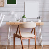 Black and White Shiplap Peel and Stick Removable Wallpaper 3353