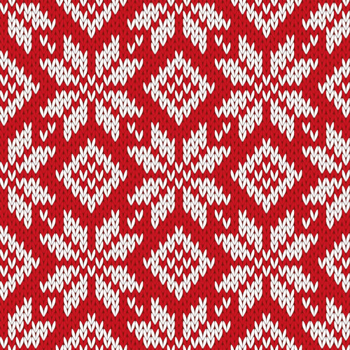 Red and White Geometric Themed Peel and Stick Removable Wallpaper 7961