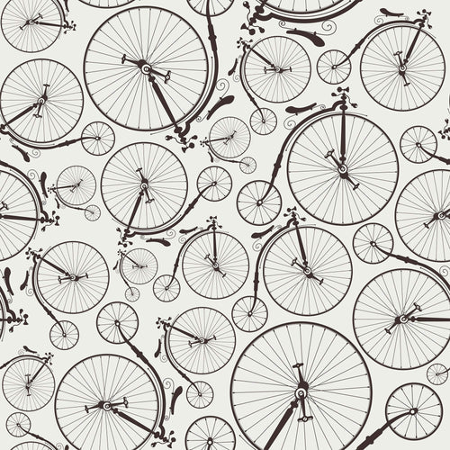 Black and White Geometric Themed Peel and Stick Removable Wallpaper 8069
