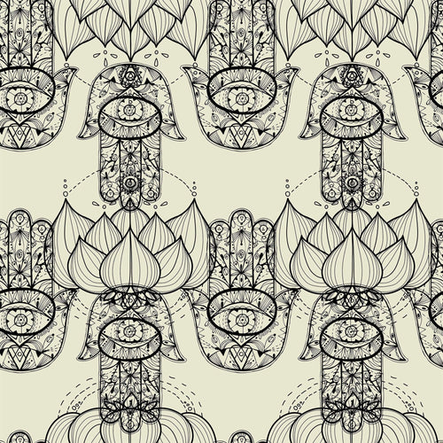 Tan Geometric Themed Peel and Stick Removable Wallpaper 1183