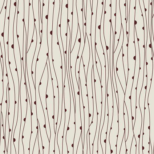 Beige and Black Lines Basic Peel and Stick Removable Wallpaper