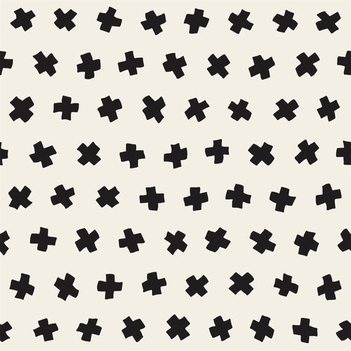 Black Geometric Basic Peel and Stick Removable Wallpaper