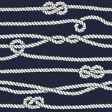 Blue and White Line Nautical Peel and Stick Removable Wallpaper