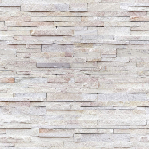 Beige Faux Stone Peel and Stick Removable Wallpaper 7228
