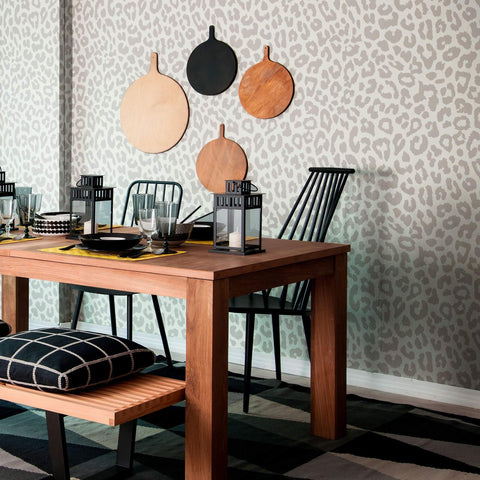 Tan Animal Print Removable Wallpaper 0513| Walls By Me