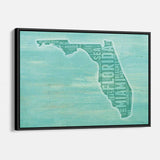 Blue Florida Wall Art Canvas 86_a