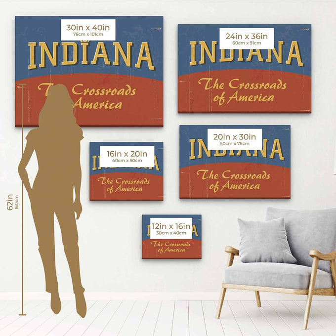 Blue Indiana Wall Art Canvas 92_a