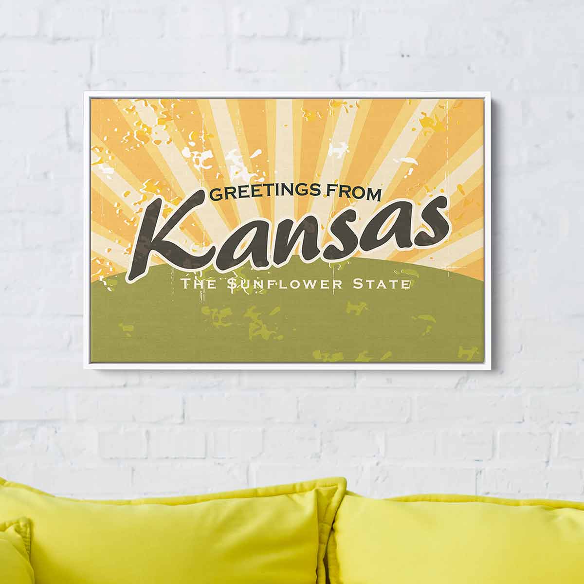 Yellow Kansas Wall Art Canvas 22_c Walls By Me