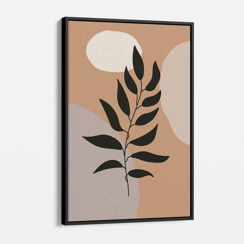 Pink Leaf Wall Art Canvas 92_a