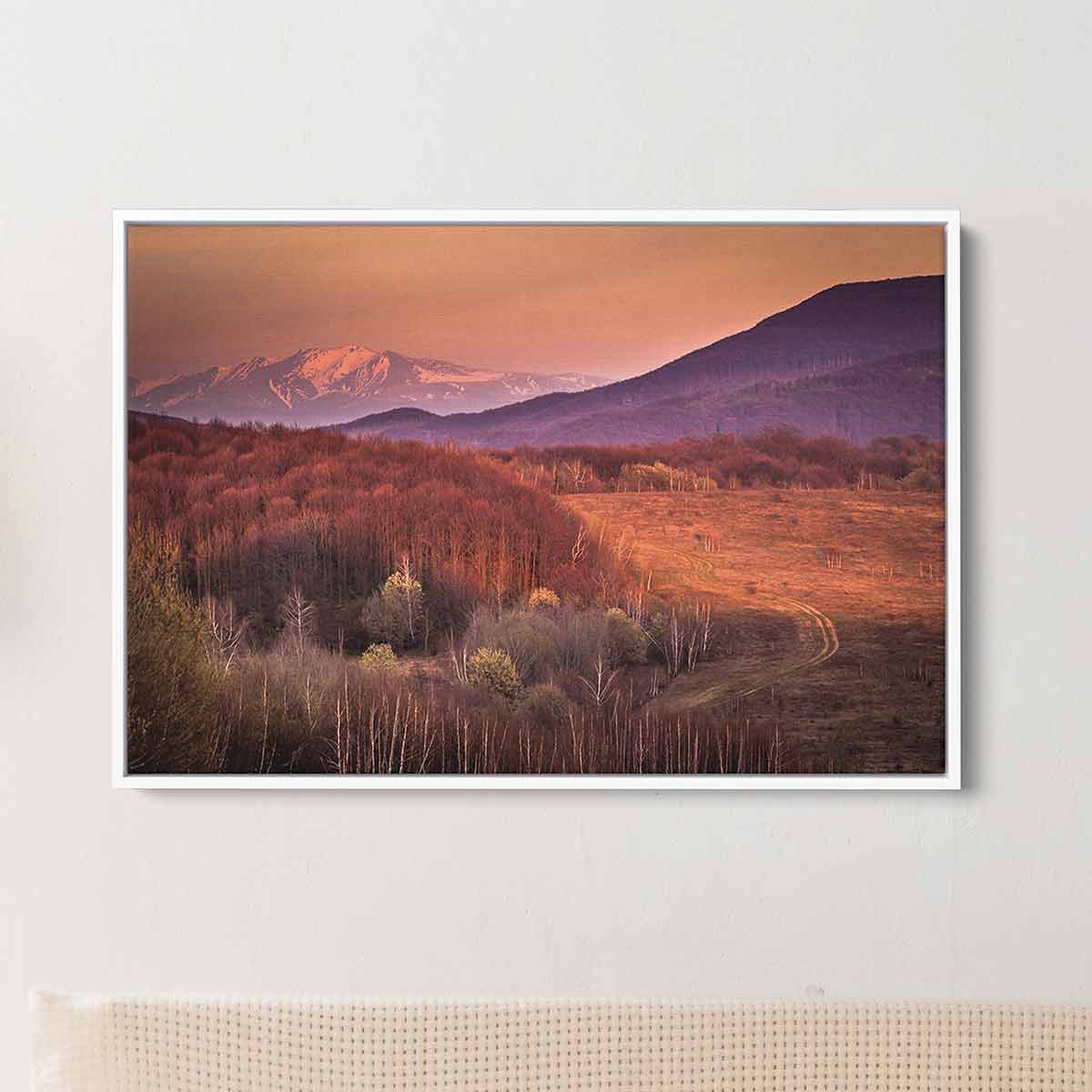 Mountain_Brown_Wall_Art_Canvas