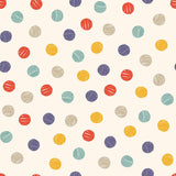 Fun, multicolor polka dots articulated in hurried strokes on an off-white background – this peel and stick wallpaper sports a simple, well-loved design you can’t go wrong with. This PVC-free wall covering could easily become your kids’ room staple, and can also be experimented with in other bedrooms and family spaces.