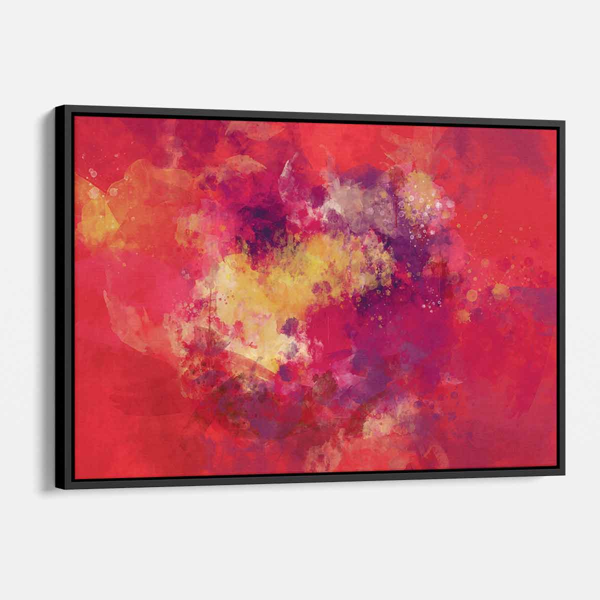 Red Shades Wall Art Canvas 1498 Walls By Me