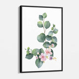 Green Watercolor bouquet Wall Art Canvas 6680