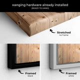 Brown World map Wall Art Canvas 2536