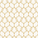 Golden Look Geometric Basic Peel and Stick Removable Wallpaper