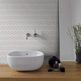 Gray Textured Basic Peel and Stick Removable Wallpaper
