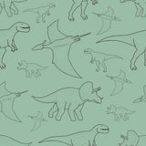 Wallpaper Sample for Kids Green and Similar Tones 001