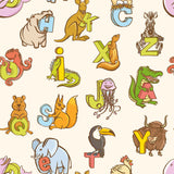 Wallpaper Sample for Kids Green and Similar Tones 001