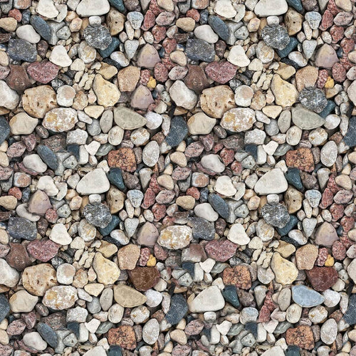 Blue and Brown Stone Texture Peel and Stick Removable Wallpaper
