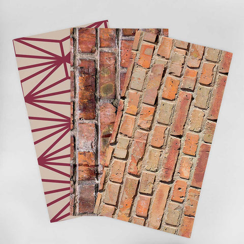 Wallpaper Sample for Living Room Red, Orange and Similar Tones 001