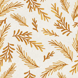 Mustard Botanical Floral Removable Wallpaper 8101 | Walls By Me