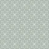 Green and Beige Pattern Geometric Peel and Stick Removable Wallpaper