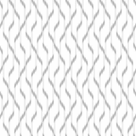 grey simple stripes removable wallpaper for bedroom