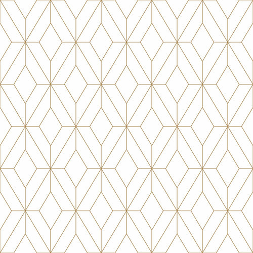 Yellow Lattice Peel and Stick Removable Wallpaper for sale