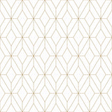 Yellow Lattice Peel and Stick Removable Wallpaper for sale