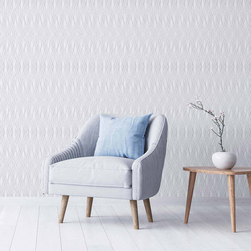 Grey Weave Peel and Stick Removable Wallpaper