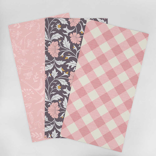 Wallpaper Sample for Kids Pink and Similar Tones 002