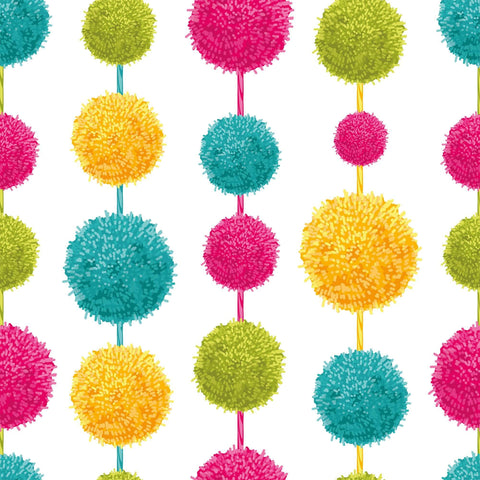 Gold and Fuchsia Retro Teens Removable Wallpaper 6125| Walls By Me