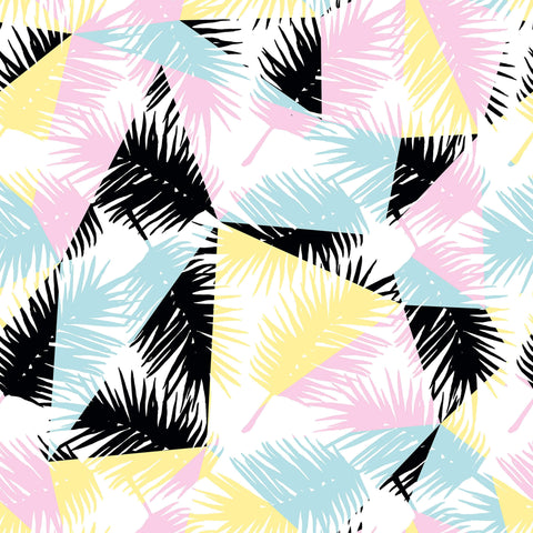 White and Yellow Geometric Teens Removable Wallpaper 3062| Walls By Me